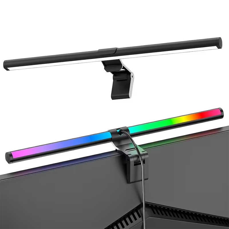 USB給電式LEDモニターライトバー、RGBカラーチェンジ式 - Pc Gaming Rgb のレビューと価格