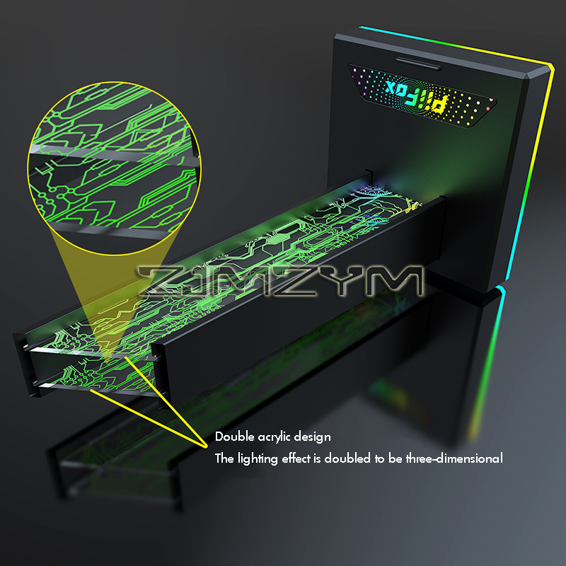 RGBゲーミングヘッドホンスタンド デュアルUSBポート 3 - Pc Gaming Rgb のレビューと価格