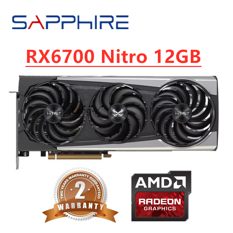 GPU サファイア RX 6700 XT 6700XT RX - Pc Gaming Vr のレビューと価格