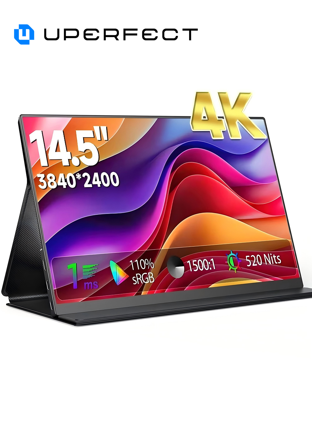 UPERFECT 14.5インチ 4K 60Hz ポータブル - Pc Gaming Y Monitor のレビューと価格