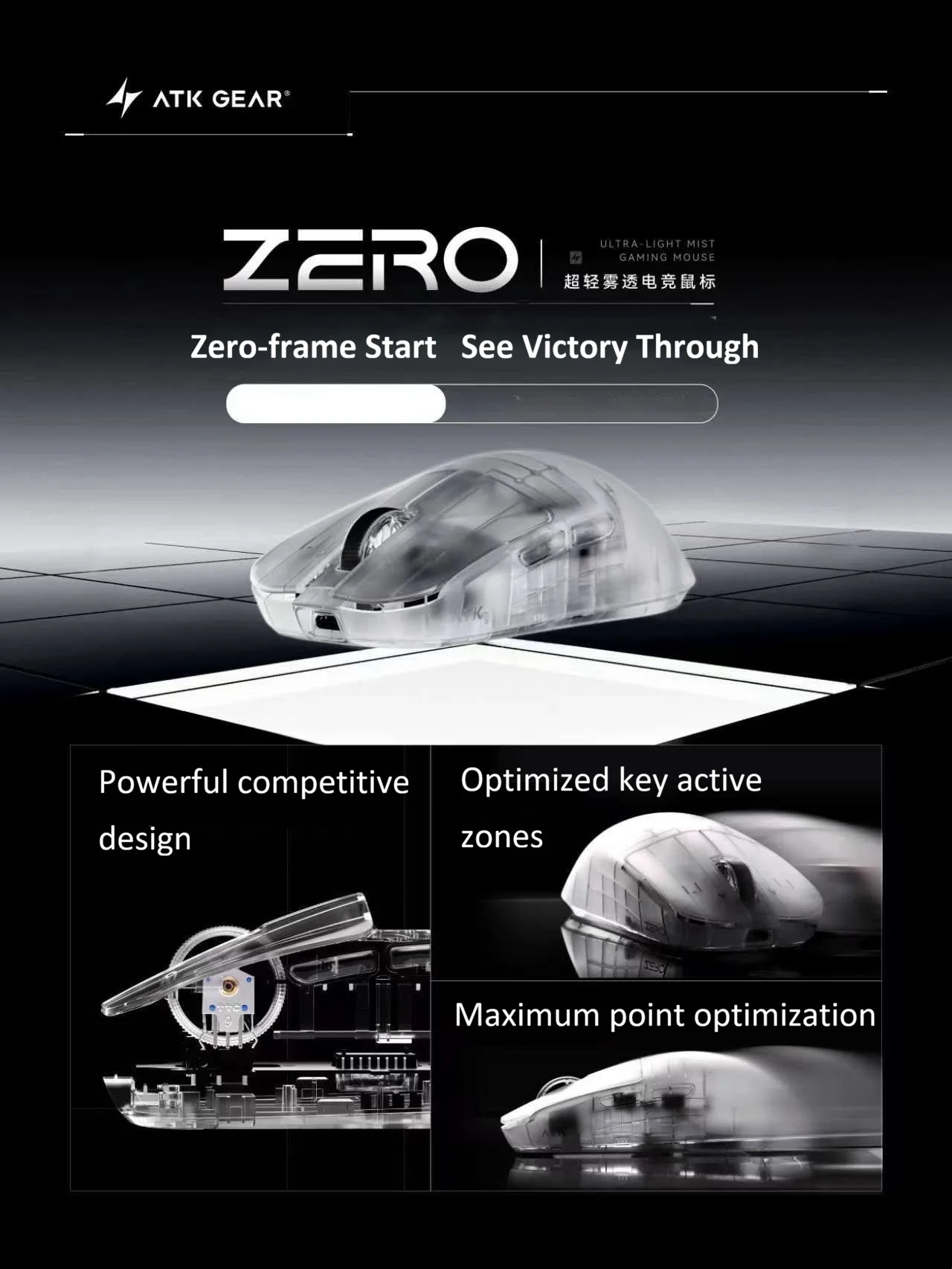ATK ZERO フォグトランスルーセント 39g 超軽量  - Pc Gaming Gta 6 のレビューと価格