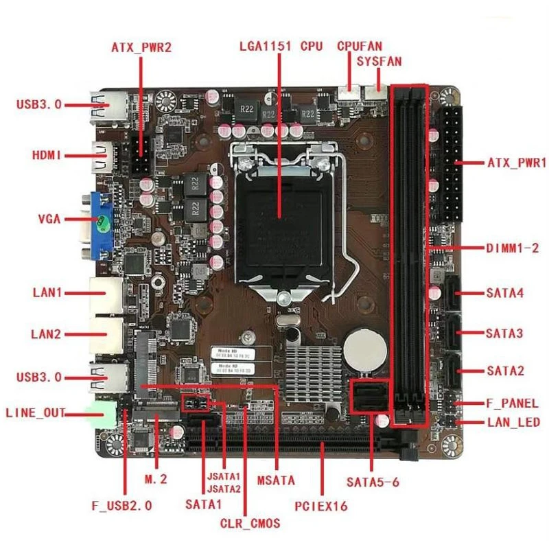 B365 Mini-ITX マザーボード LGA 1151  - Pc Gaming Gta 6 のレビューと価格