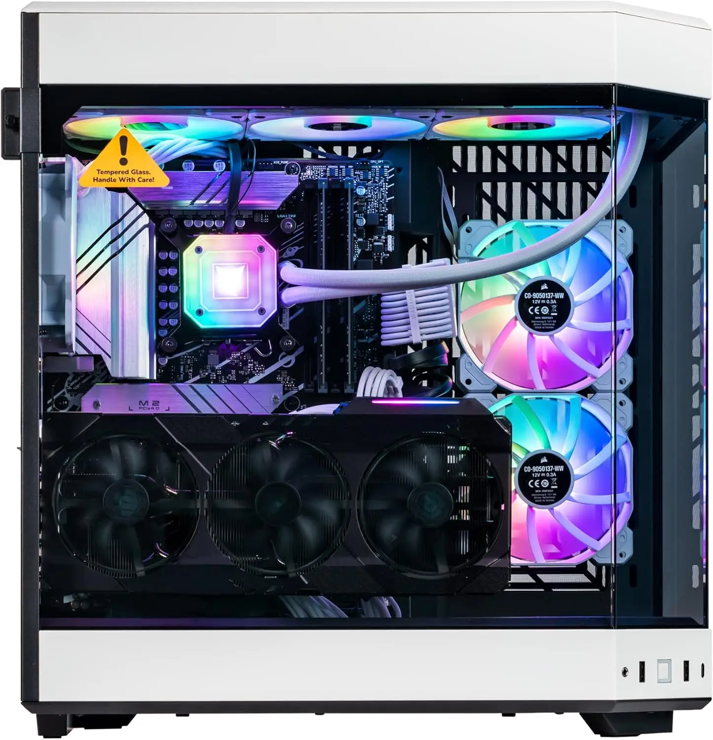 Velztorm White Praetix カスタムビルド - Pc Gaming I9 Rtx 5090 のレビューと価格