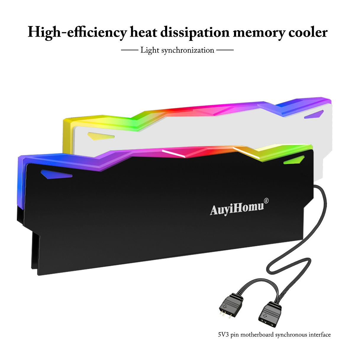 AuyiHomu RGB ヒートシンク、5V 3ピン ARG - Pc Gaming Rgb のレビューと価格