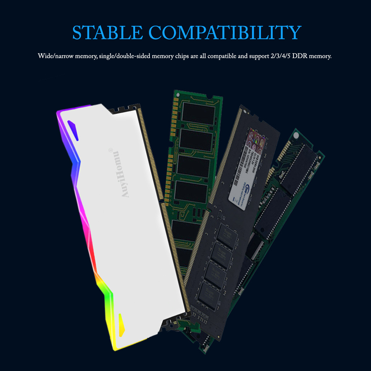 AuyiHomu RGB ヒートシンク、5V 3ピン ARG - Pc Gaming Rgb のレビューと価格