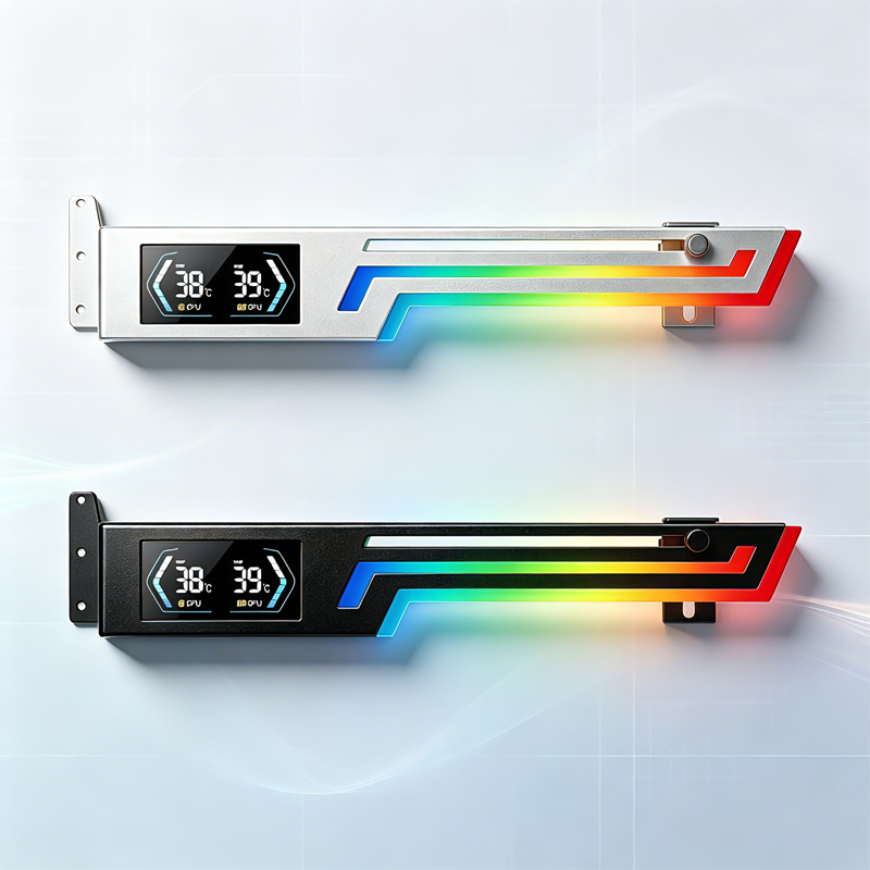 デジタルARGB水平グラフィックカードホルダー、シービュール - Pc Gaming Rgb のレビューと価格